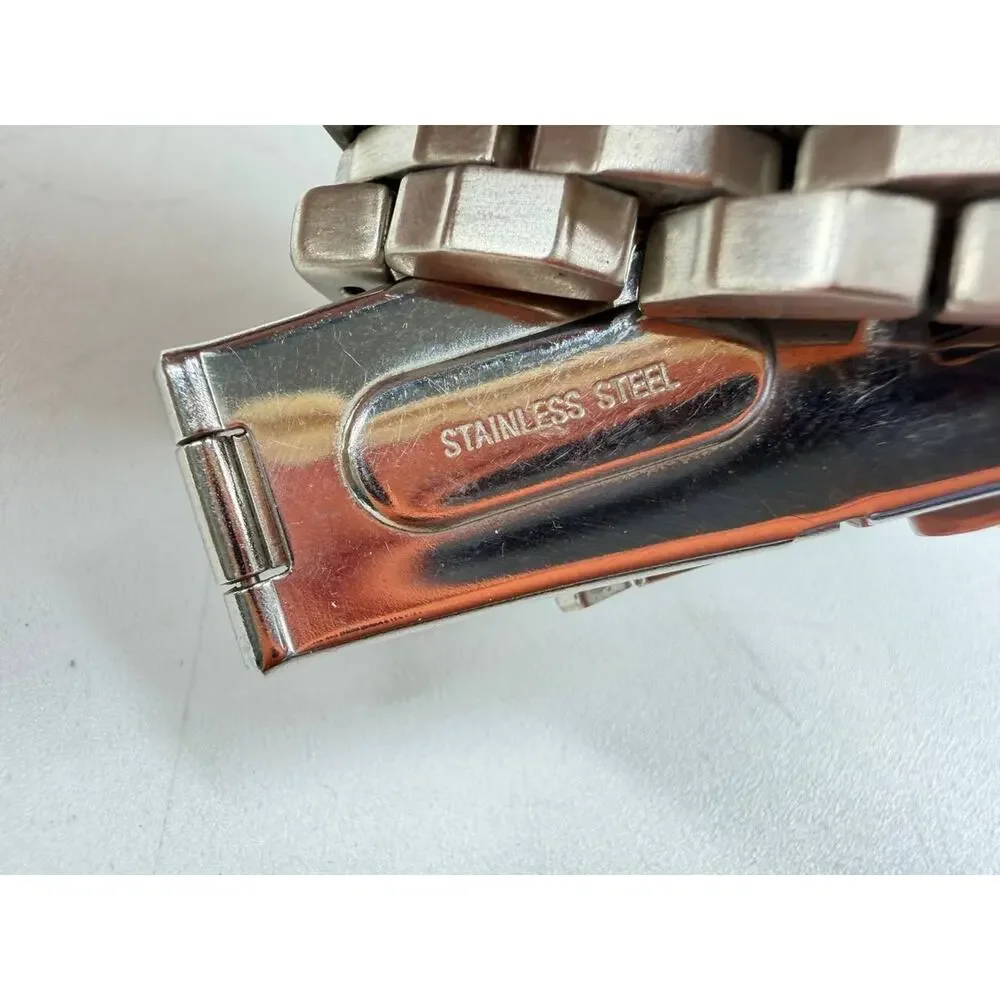 Vintage Tommy Hilfiger Stainless Steel Watch Bracelet Band Pre-Owned